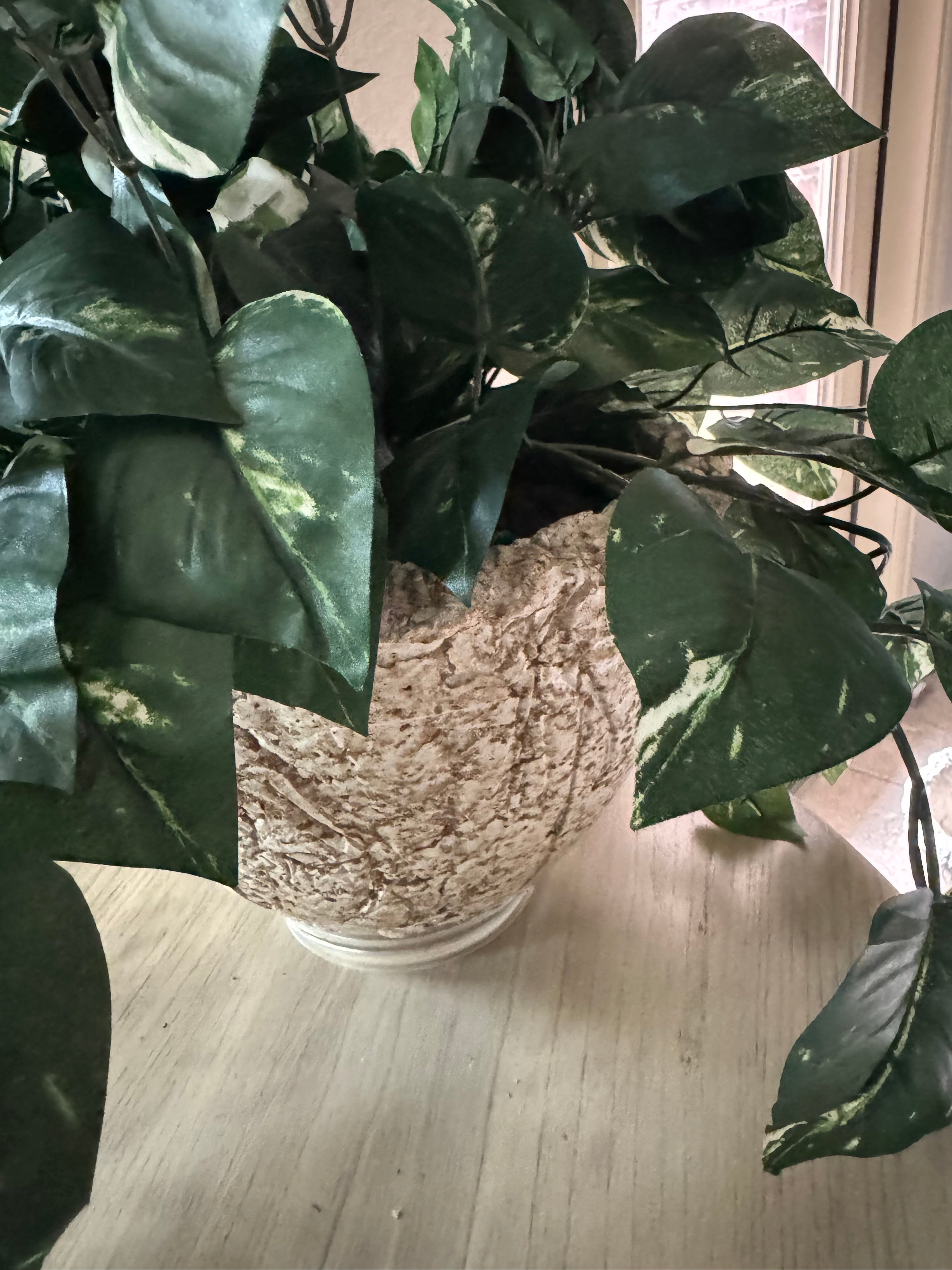 THE CRAG COLLECTION - Petrified Weave | Hand-Etched Hypertufa Stone Planter