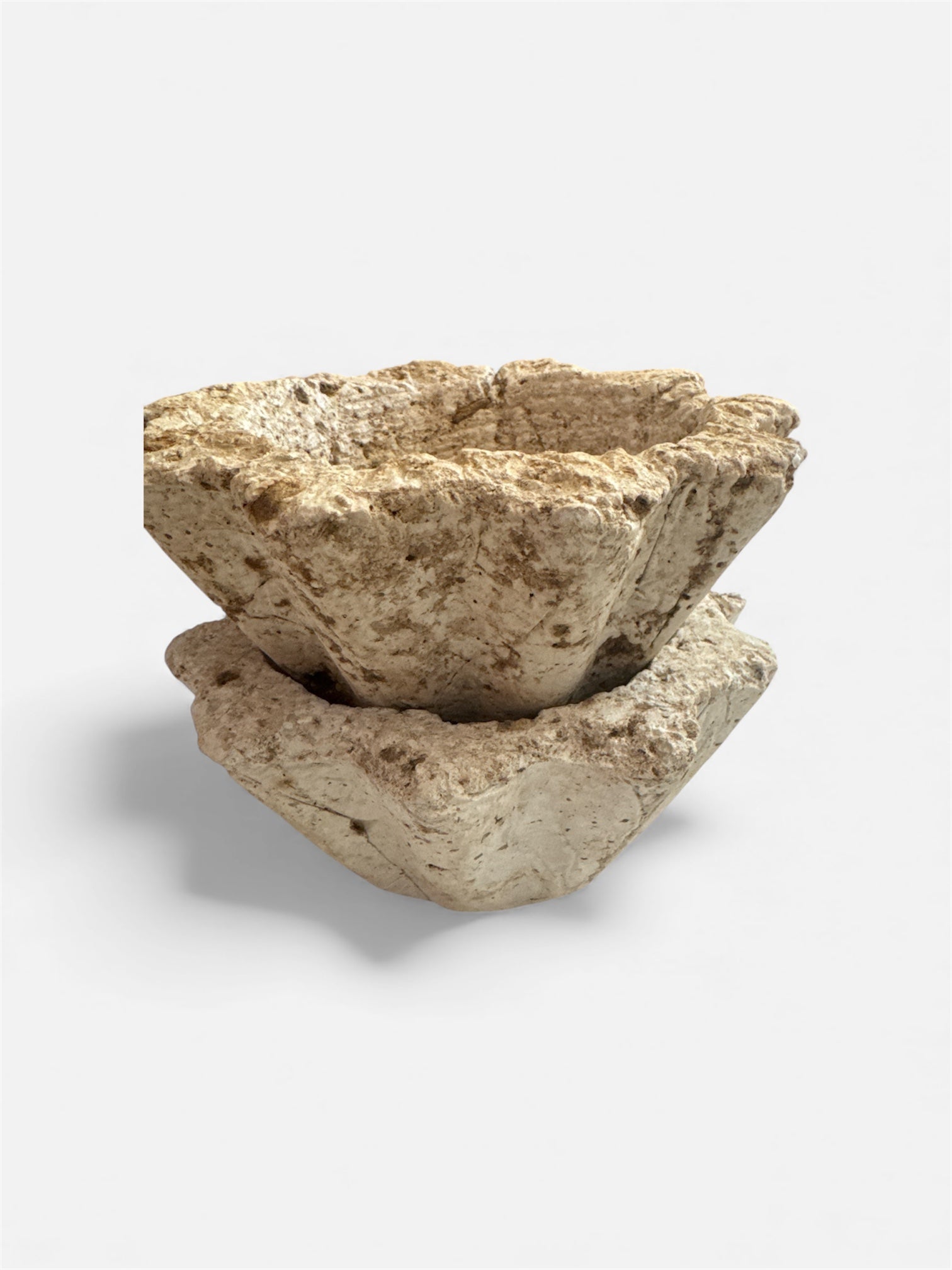 Star Shaped Hypertufa Flower Pot - Unique Handmade Garden Gift-N22005
