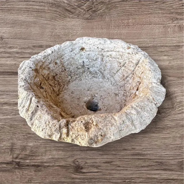 Mini Hypertufa Pots - Small Hand-Poured Rustic Stone Planters-N22020